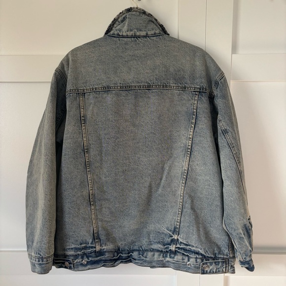 We the Free Denim Sherpa-Lined Jacket - Picture 10 of 10